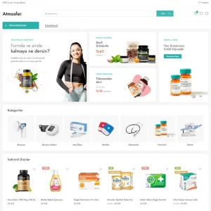 Atmosfer WooCommerce Medikal Ürünler Teması
