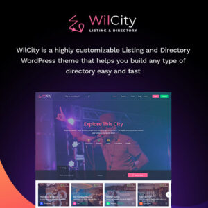 Wilcity – Listeleme, İlan WordPress Teması