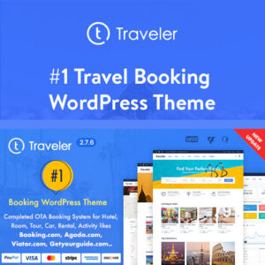Traveler – Otel & Seyehat WordPress Teması