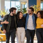 Birlikte büyük teknoloji organizasyonuna katılan uzman startup ekibi