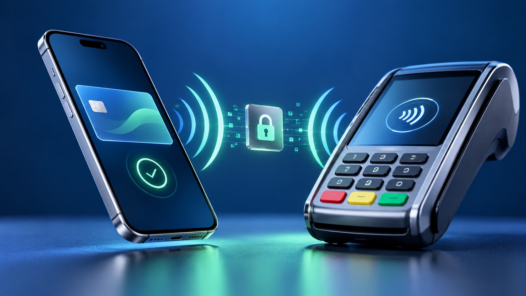Akıllı telefon ile ödeme terminali arasında kısa mesafede güvenli NFC veri alışverişi